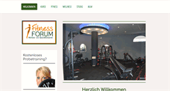 Desktop Screenshot of fitness-forum-eislingen.de